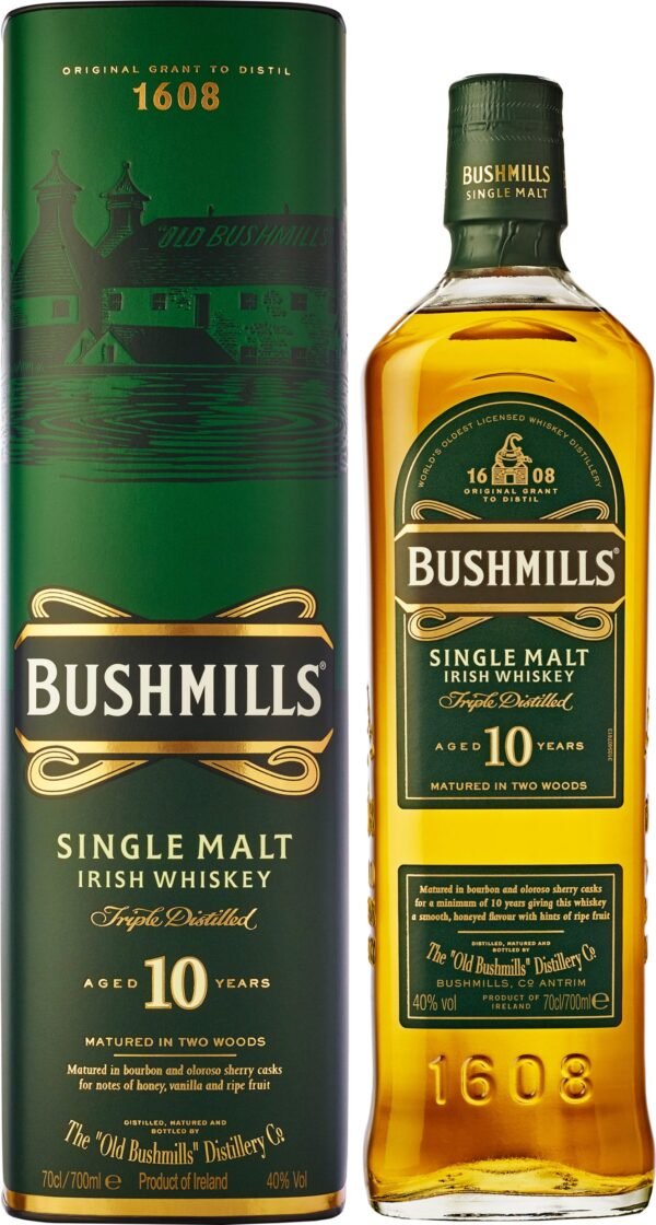 Whiskey Bushmills Original 10 years 1 litre 40%