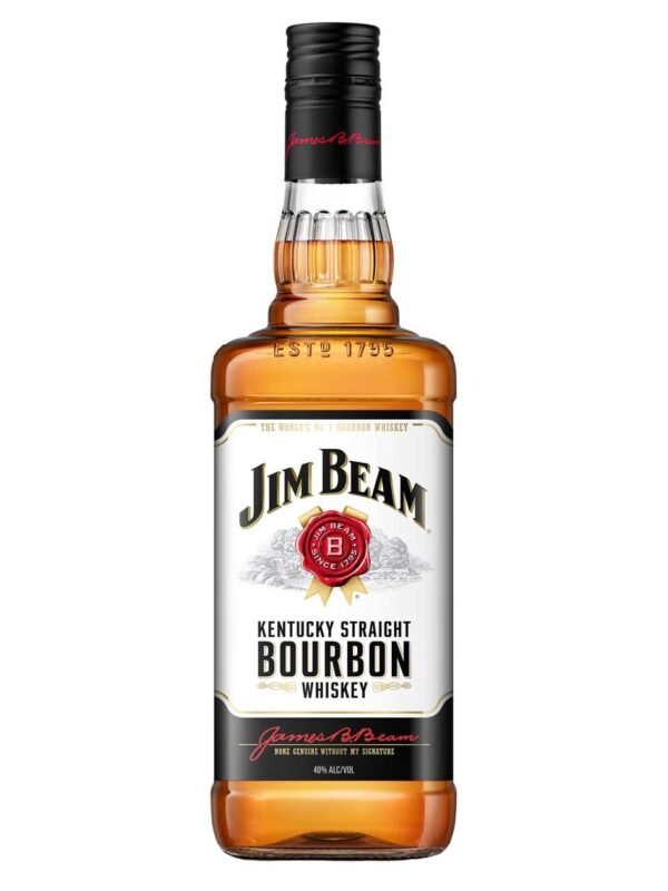 Whiskey Jim Beam White 4 years old 1 litre 40%